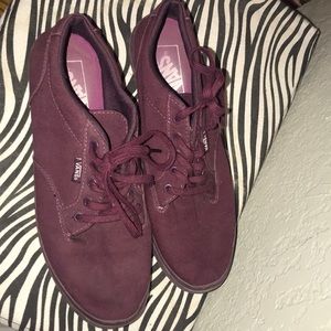 Maroon Vans!